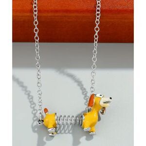 Disney Toy Story Slinky Dachshund Dog Necklace